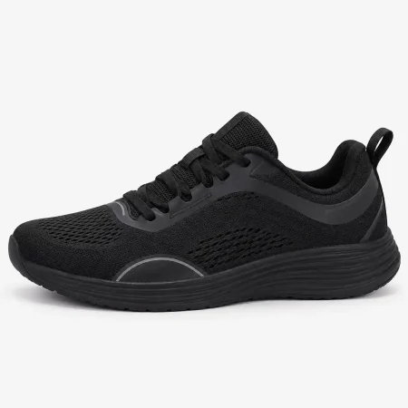 Men's Black Wide Toe Box Shoes