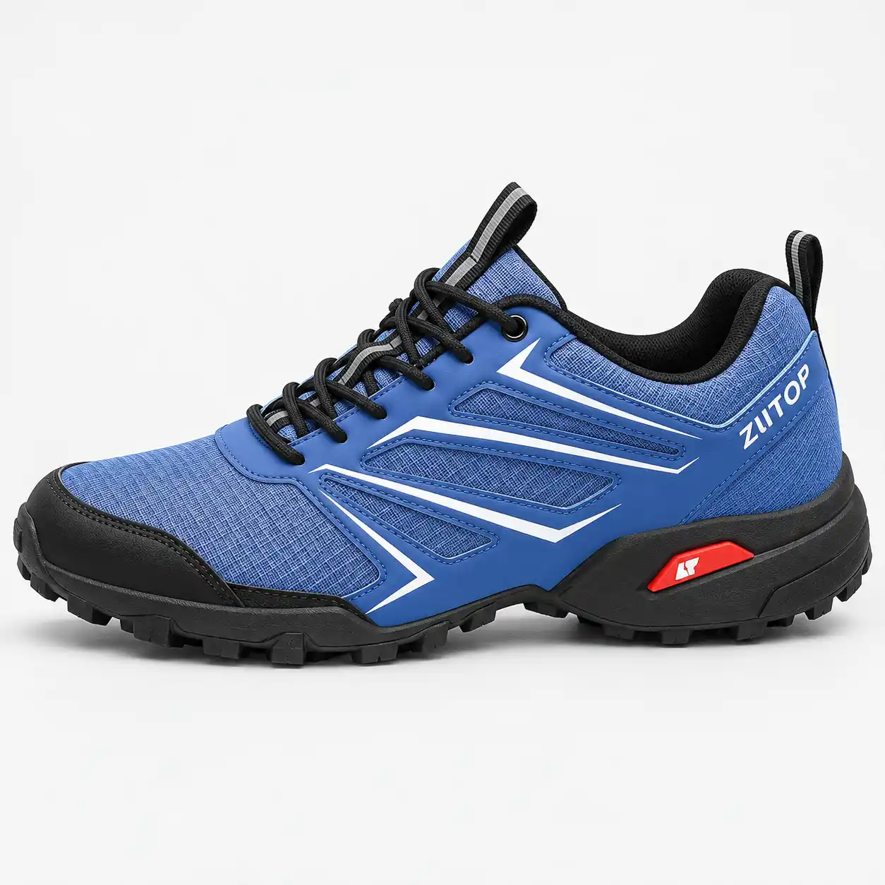 Men's Blue Patterned Trail Shoes
