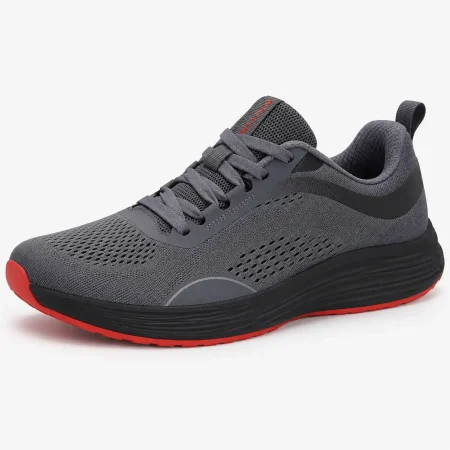 Men's Grey Wide Toe Box Shoes