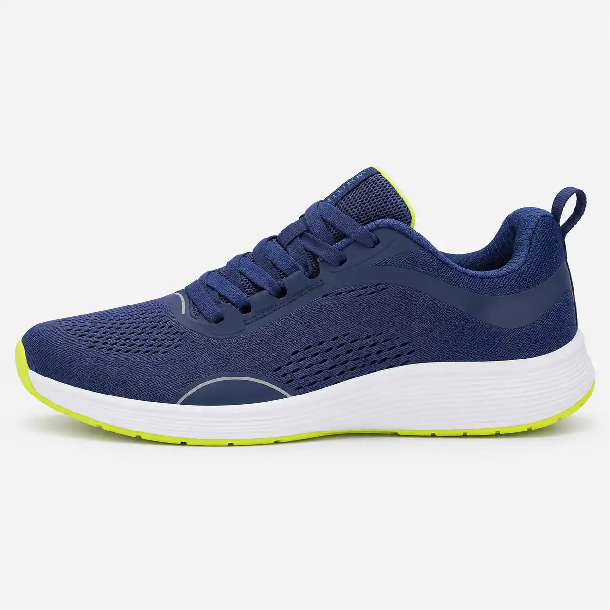 Men's Blue Wide Toe Box Shoes