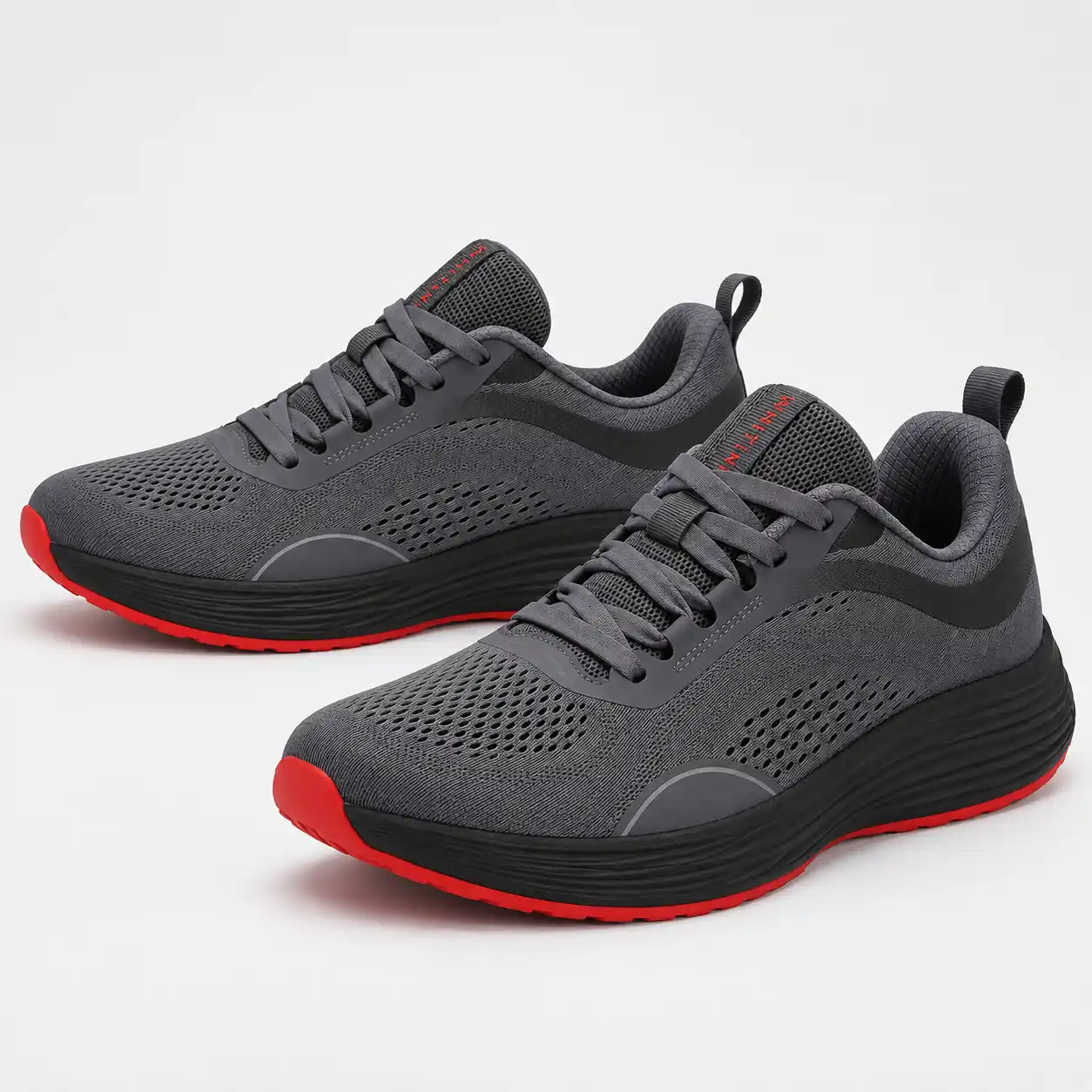 Men's Grey Wide Toe Box Shoes - Image 2